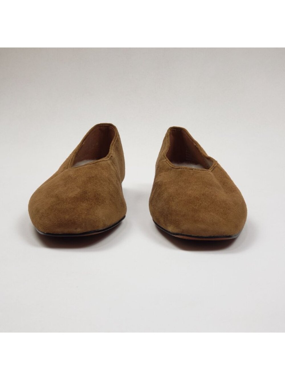 Madewell The Mylie Ballet Flat Warm Chestnut Brown Suede Women’s 7M NWOB - Picture 4 of 16